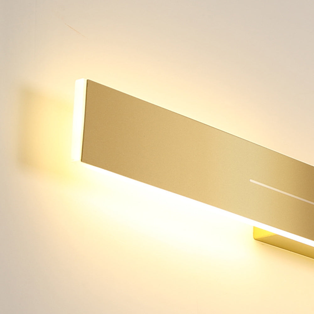 Nowoczesna lampa ścienna LED - LumièreGold-Czarny-L60CM-Ciepły dowcip-Trend Polska