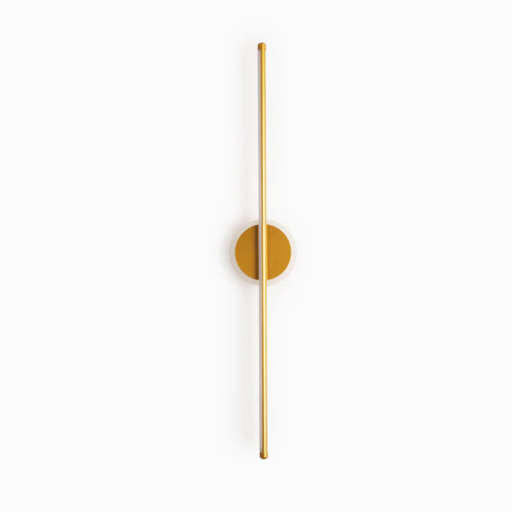 Nowoczesna lampa ścienna LED - OpalEdge-Okrągły-złoto-40 cm-Trend Polska