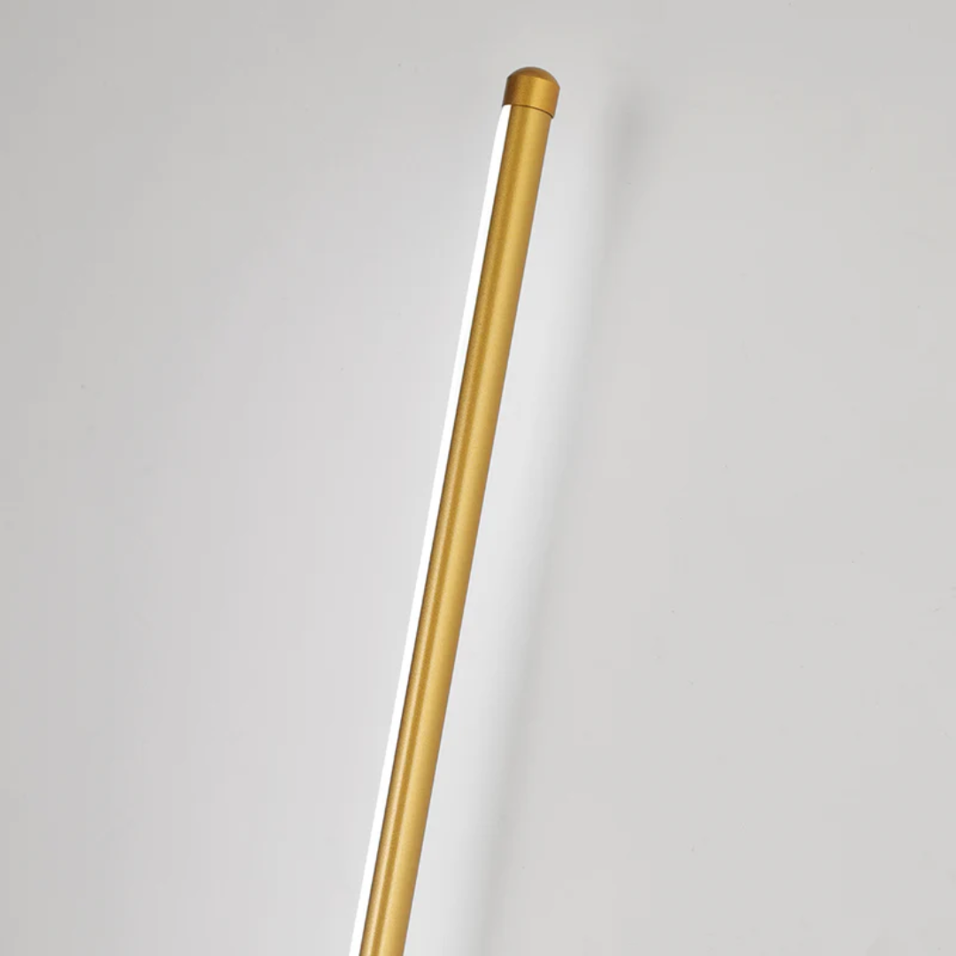 Nowoczesna lampa ścienna LED - OpalEdge-Okrągły-złoto-40 cm-Trend Polska
