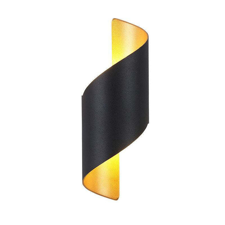 Nowoczesna lampa ścienna LED w kształcie spirali - TwistLight-Mały-Biały-Trend Polska