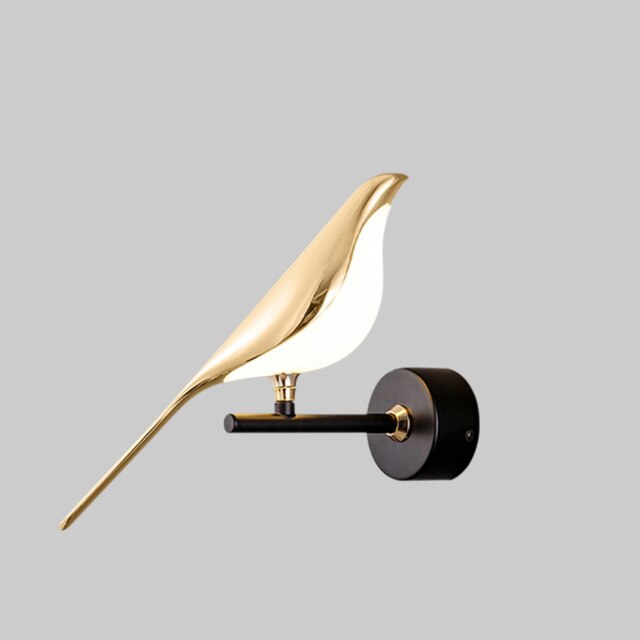Nowoczesna lampa ścienna ptaków - AviaryGlow-1 Lampa ścienna ptak-Trend Polska