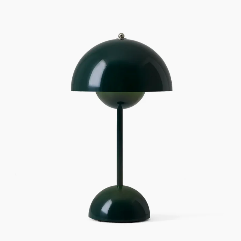 Nowoczesna lampa stołowa dotykowa - LumiTouch-szary-Trend Polska