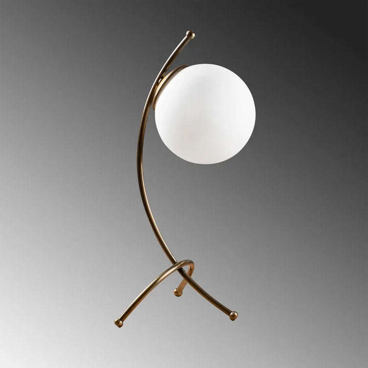 Nowoczesna Lampa Stołowa - Velora-Messing-Trend Polska