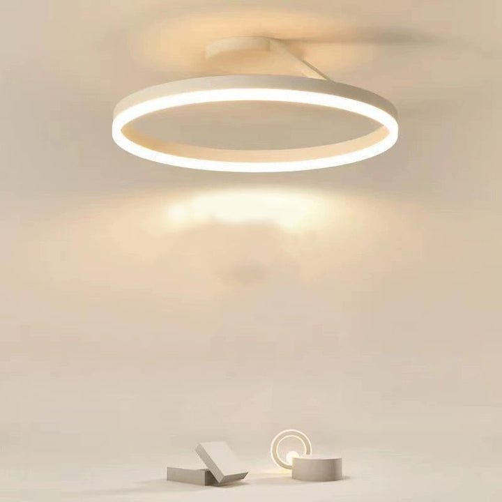 Nowoczesna lampa sufitowa LED - Luminara-Biały-3 Kolory-A-Trend Polska