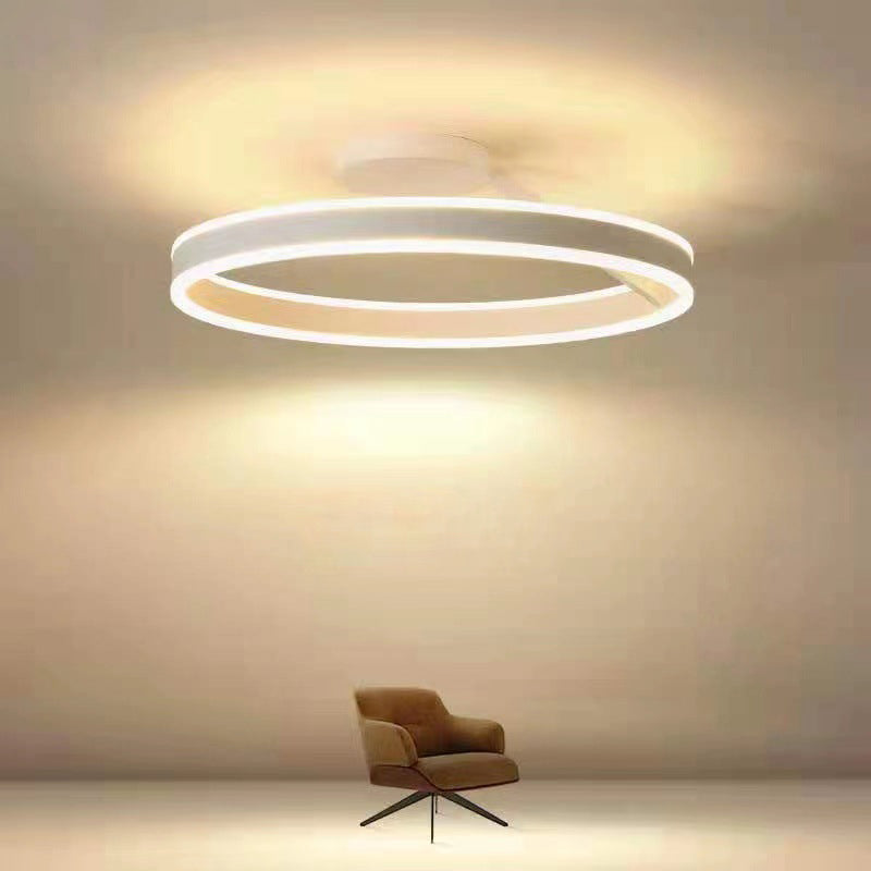 Nowoczesna lampa sufitowa LED - Luminara-Biały-3 Kolory-B-Trend Polska