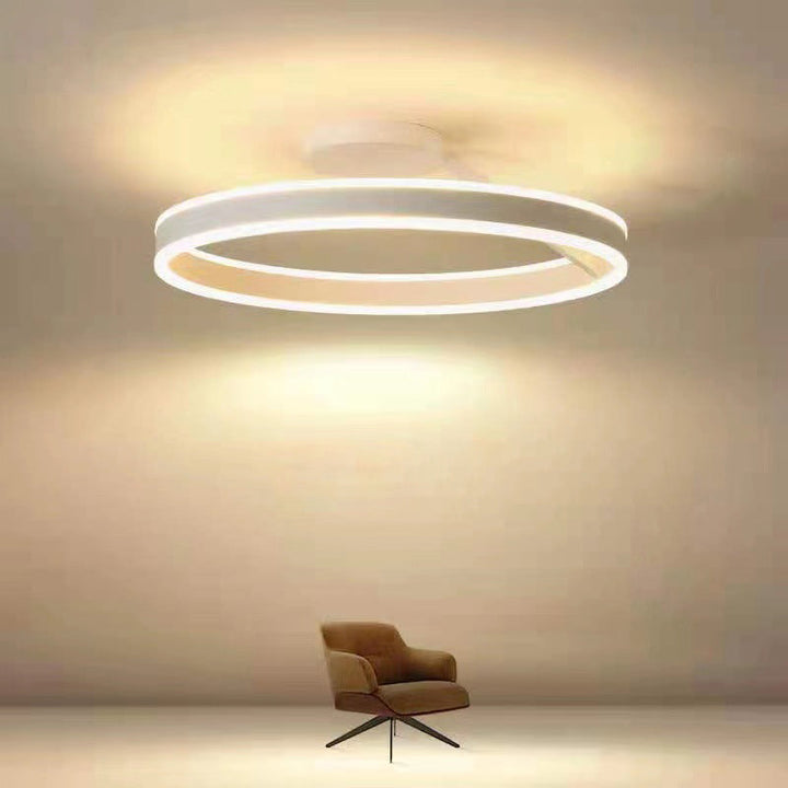 Nowoczesna lampa sufitowa LED - Luminara-Biały-3 Kolory-B-Trend Polska
