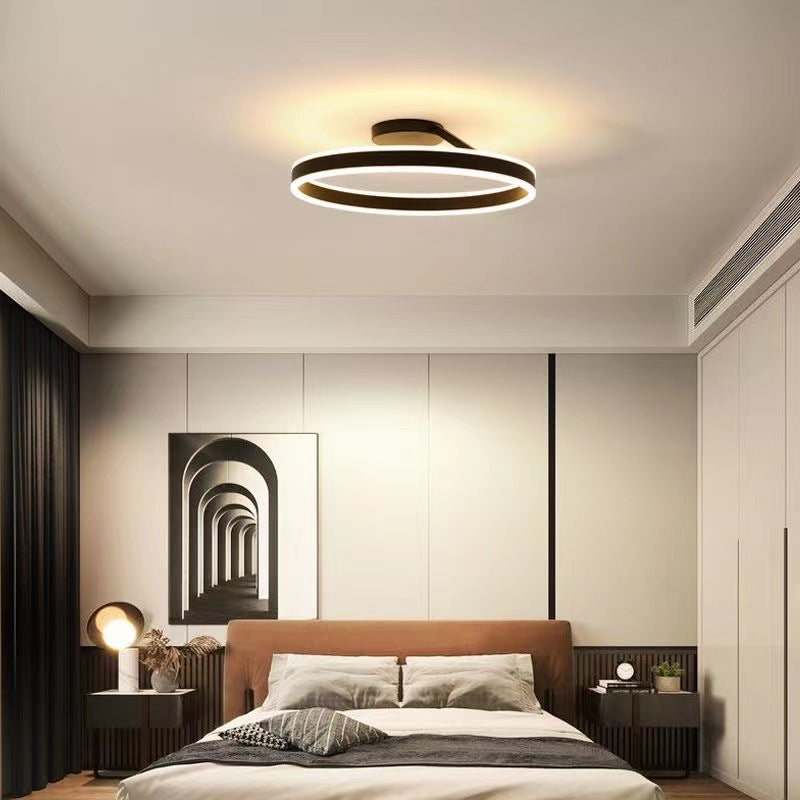 Nowoczesna lampa sufitowa LED - Luminara-Czarny-3 Kolory-A-Trend Polska