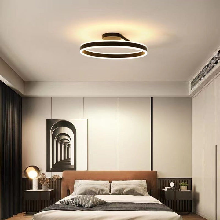 Nowoczesna lampa sufitowa LED - Luminara-Czarny-3 Kolory-A-Trend Polska