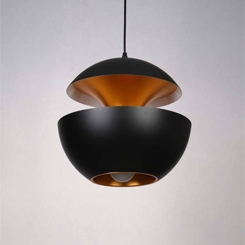 Nowoczesna lampa wisząca LED - AstraGlow-Biały-Mały (25cm)-Trend Polska