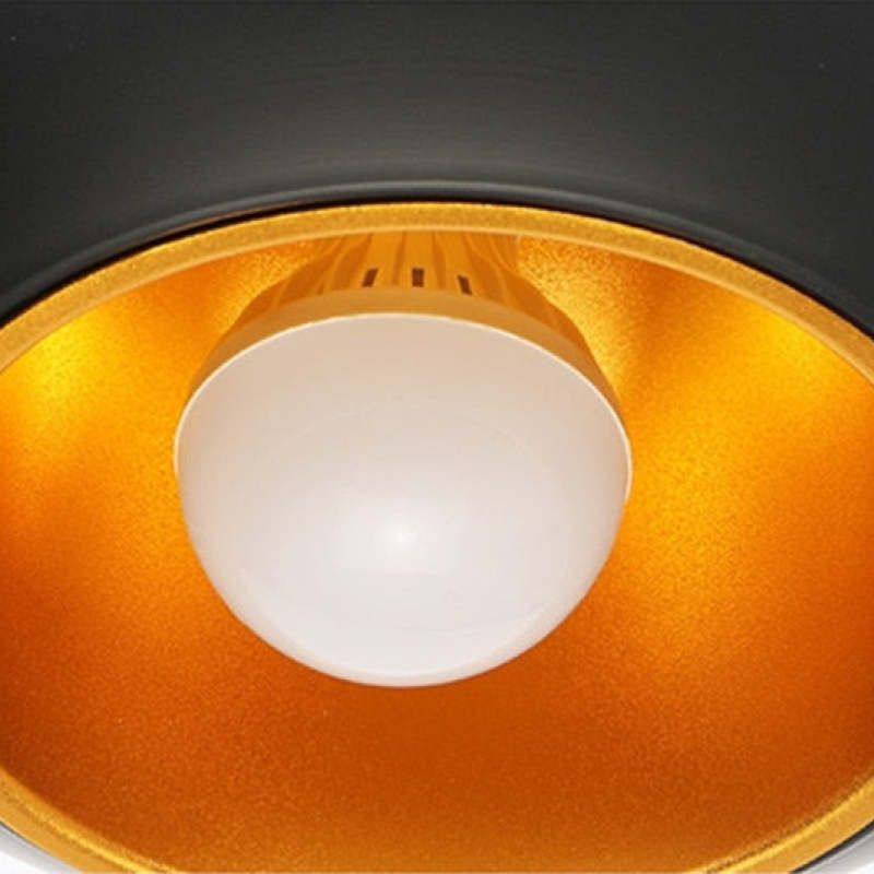 Nowoczesna lampa wisząca LED - AstraGlow-Biały-Mały (25cm)-Trend Polska