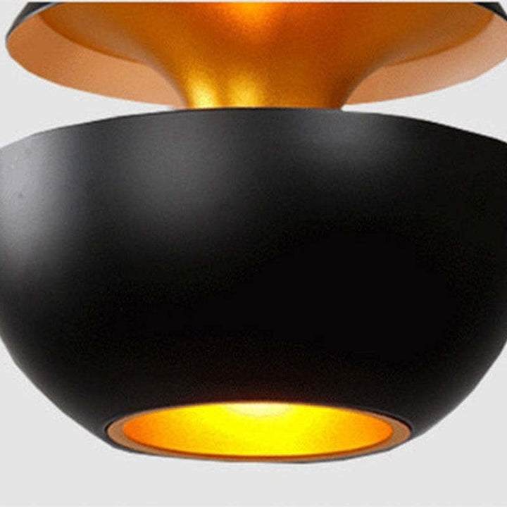 Nowoczesna lampa wisząca LED - AstraGlow-Biały-Mały (25cm)-Trend Polska