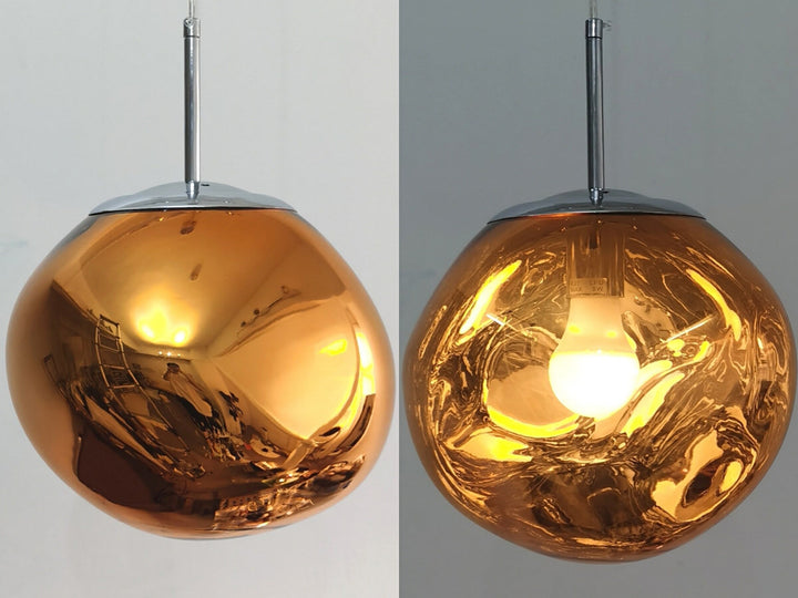 Nowoczesna lampa wisząca LED – Lumaé-Bursztyn-15CM-Trend Polska