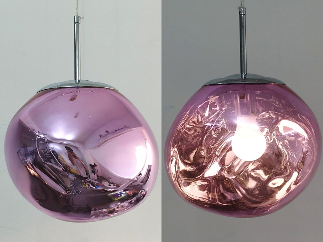 Nowoczesna lampa wisząca LED – Lumaé-Różowy-15CM-Trend Polska