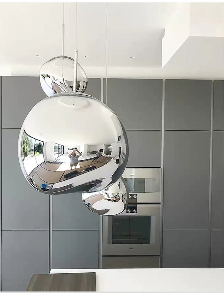 Nowoczesna lampa wisząca LED – Lumaé-Różowe złoto-15CM-Trend Polska
