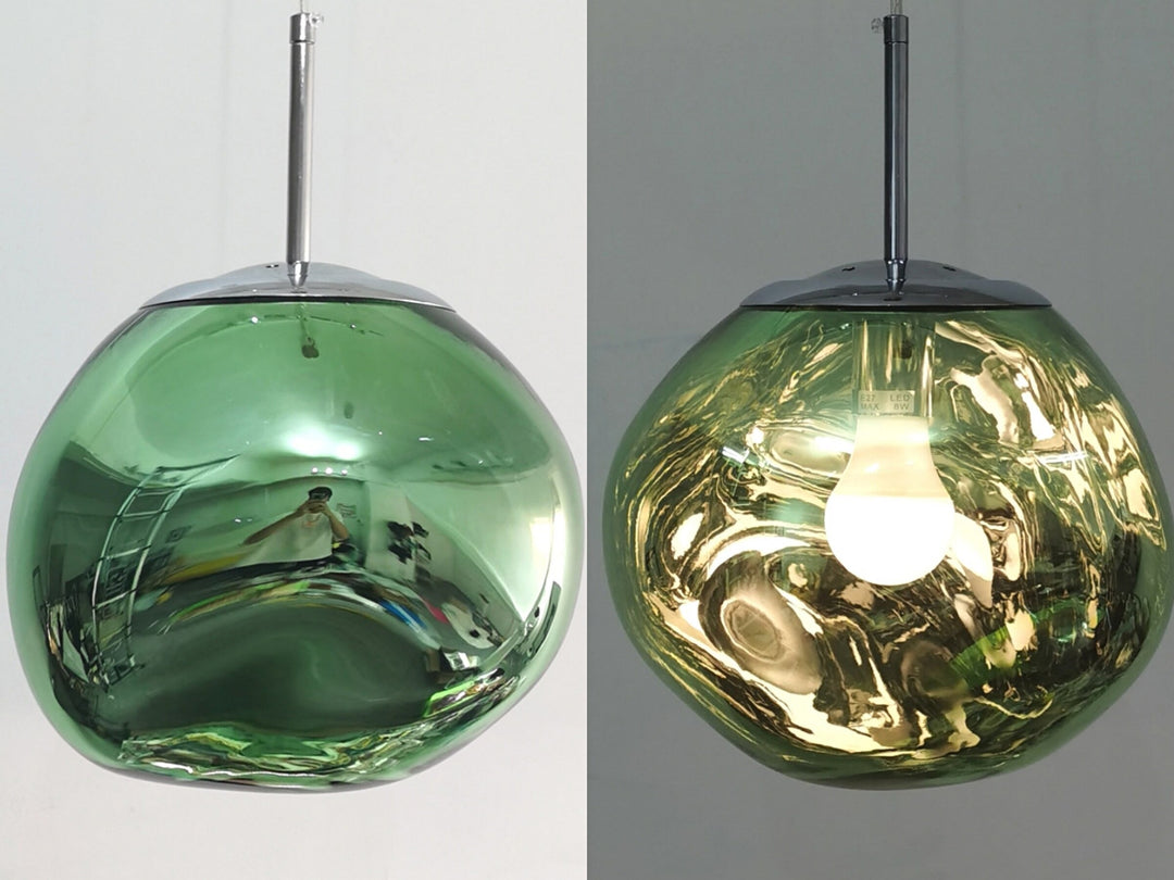 Nowoczesna lampa wisząca LED – Lumaé-Zielony-15CM-Trend Polska