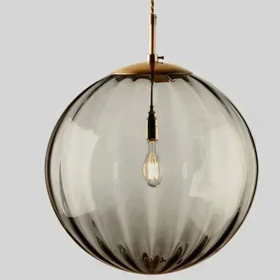Nowoczesna lampa wisząca LED - LumiWave-Rookowy szary-15cm-Trend Polska