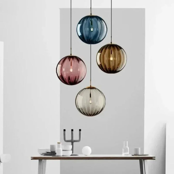 Nowoczesna lampa wisząca LED - LumiWave-Rookowy szary-15cm-Trend Polska