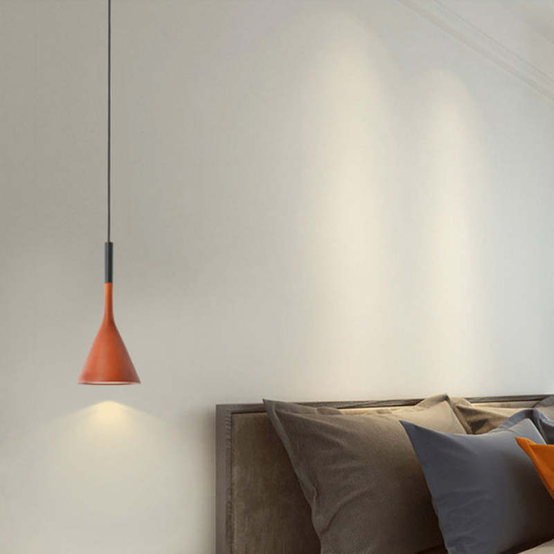 Nowoczesna Lampa Wisząca Trójkątna - Trionda-Czarny-Trend Polska