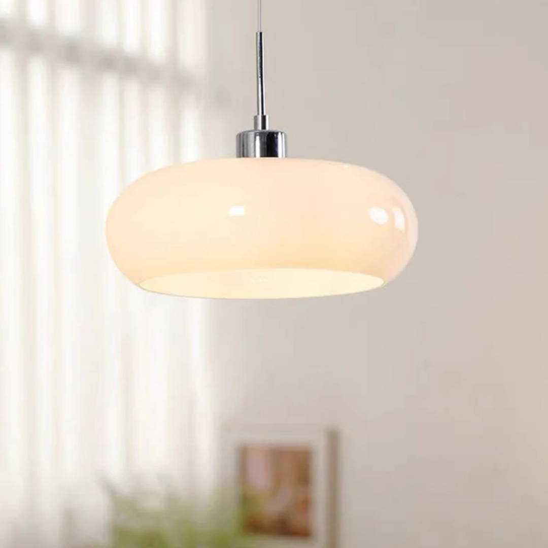 Nowoczesna Okrągła Lampa Wisząca LED - RadianceOrb-biel-Trend Polska
