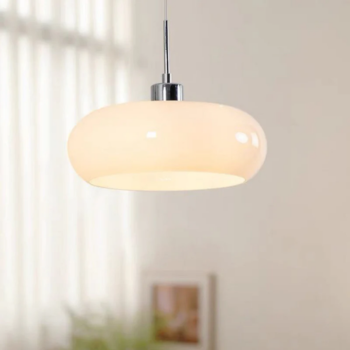 Nowoczesna Okrągła Lampa Wisząca LED - RadianceOrb-biel-Trend Polska