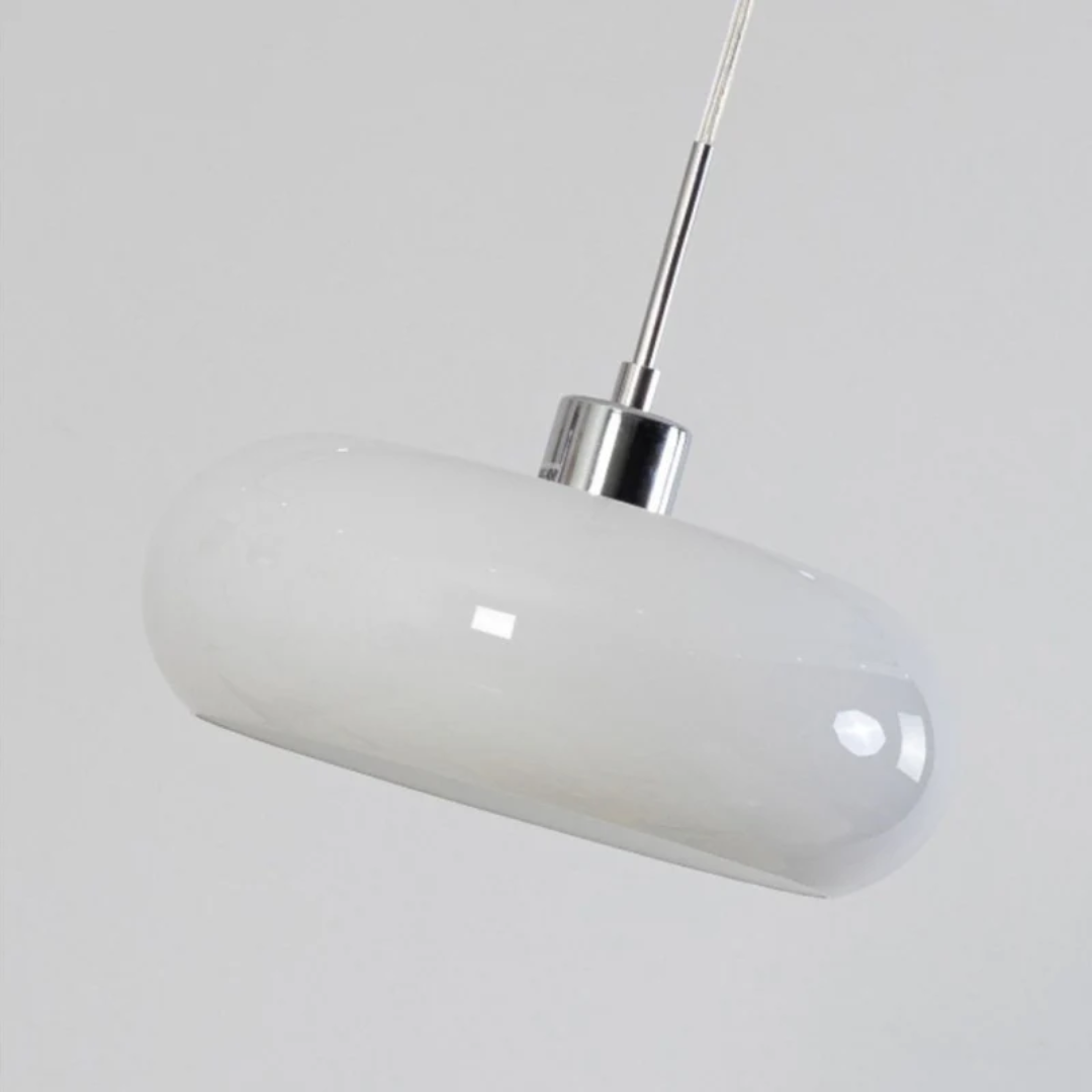 Nowoczesna Okrągła Lampa Wisząca LED - RadianceOrb-pomarańczowy-Trend Polska