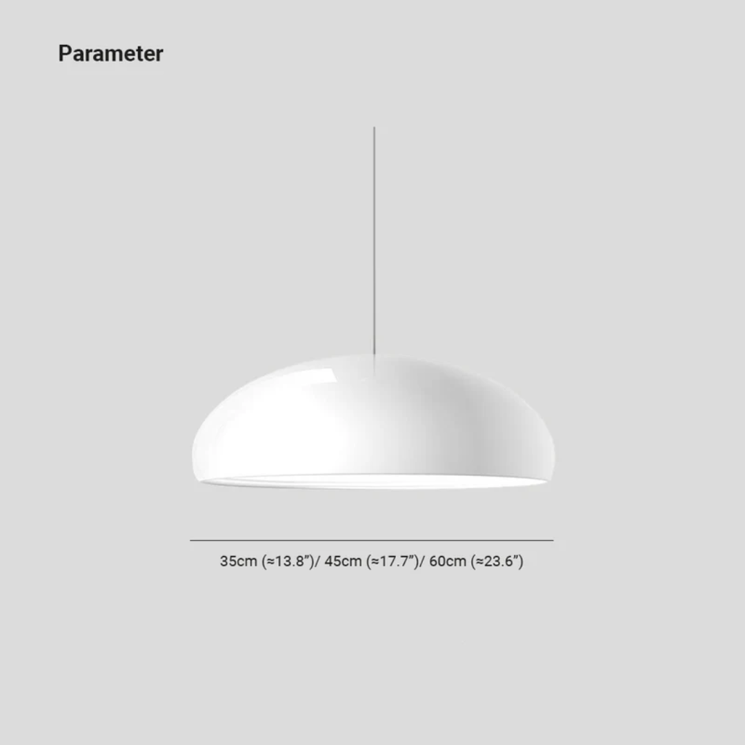 Nowoczesna Okrągła Lampa Wisząca LED - Serena-Pomarańczowy-Drzwi standardowe 35 cm-Trend Polska