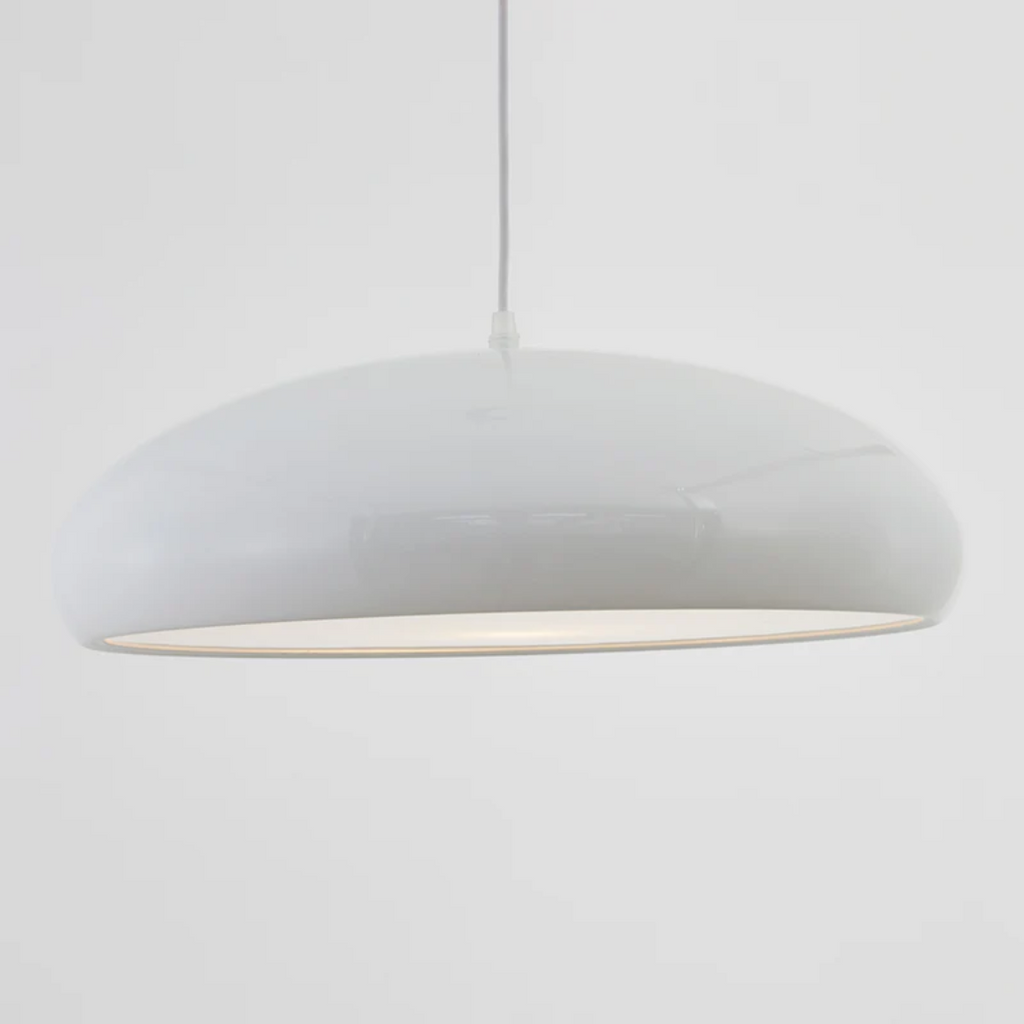 Nowoczesna Okrągła Lampa Wisząca LED - Serena-Pomarańczowy-Drzwi standardowe 35 cm-Trend Polska