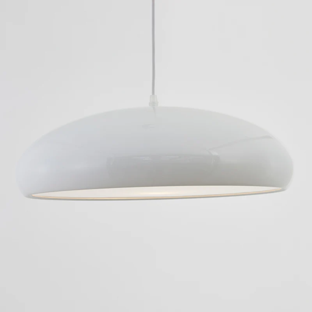 Nowoczesna Okrągła Lampa Wisząca LED - Serena-Pomarańczowy-Drzwi standardowe 35 cm-Trend Polska