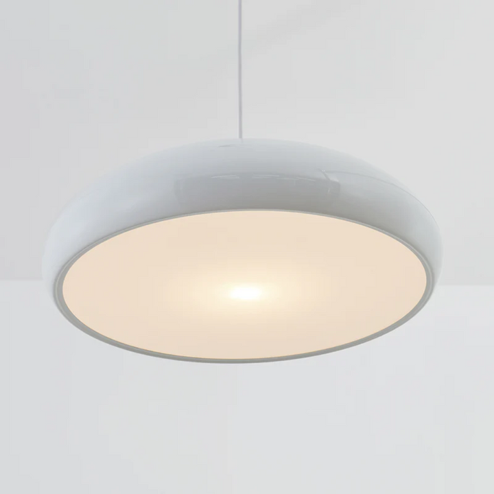 Nowoczesna Okrągła Lampa Wisząca LED - Serena-Pomarańczowy-Drzwi standardowe 35 cm-Trend Polska