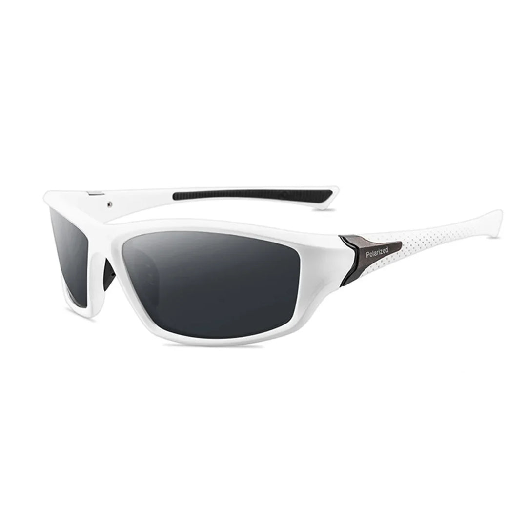 Nowoczesne i polaryzacyjne okulary przeciwsłoneczne unisex z ochroną UV400 - Alex-Biały-Trend Polska