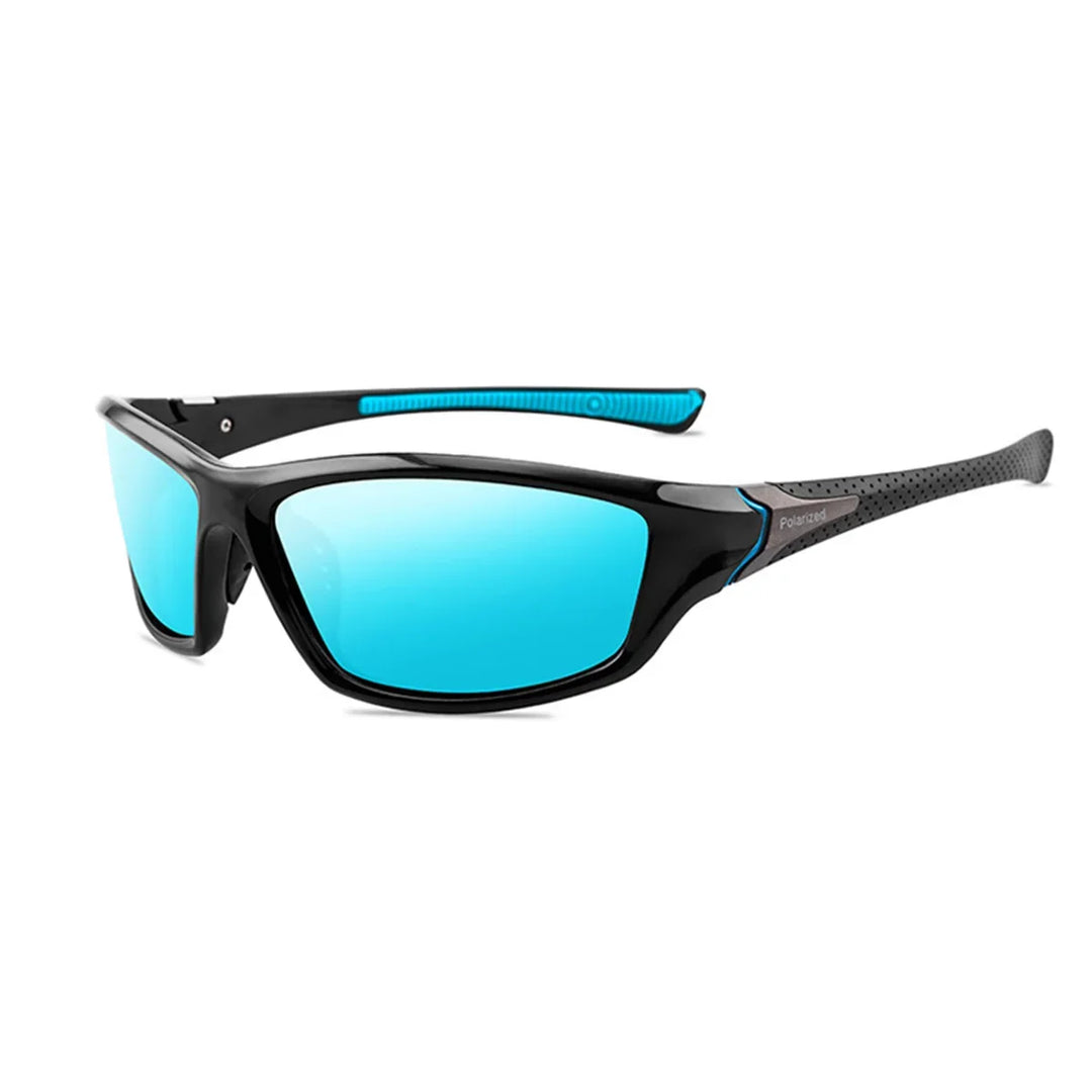 Nowoczesne i polaryzacyjne okulary przeciwsłoneczne unisex z ochroną UV400 - Alex-Niebieski-Trend Polska