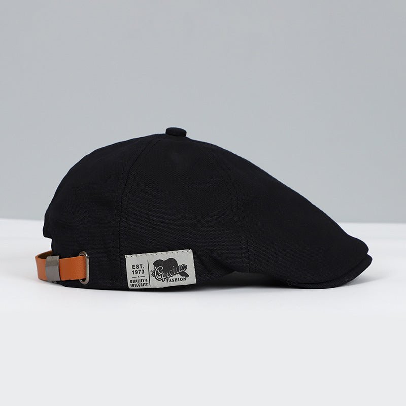 Nowoczesny Miejski Beret – Bastien-Czarny-Trend Polska