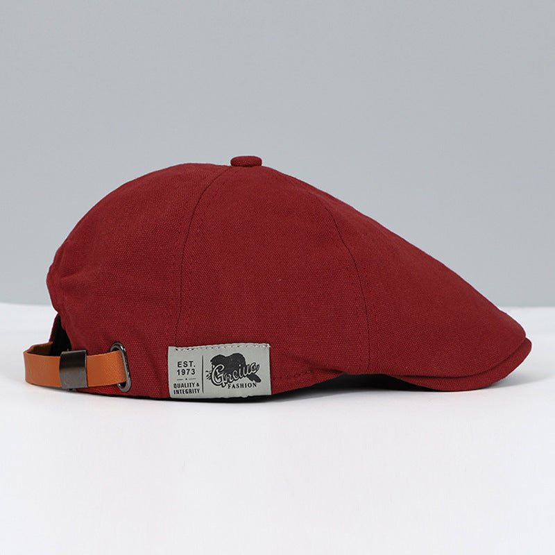 Nowoczesny Miejski Beret – Bastien-Czerwony-Trend Polska