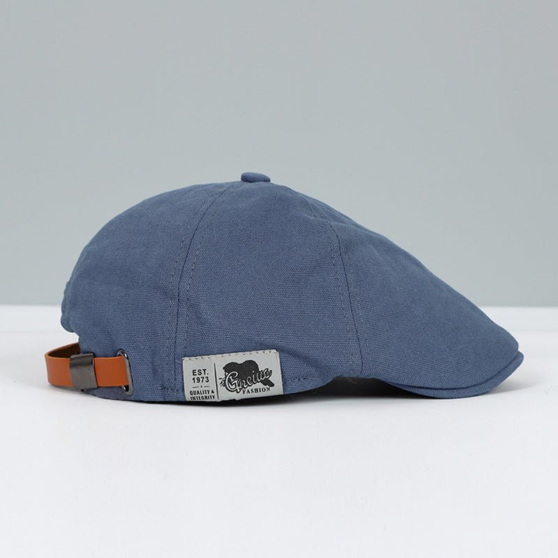 Nowoczesny Miejski Beret – Bastien-Niebieski-Trend Polska