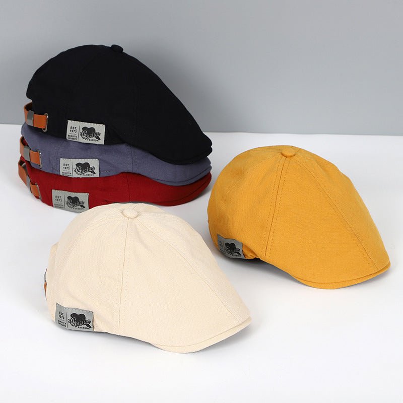 Nowoczesny Miejski Beret – Bastien-Czarny-Trend Polska