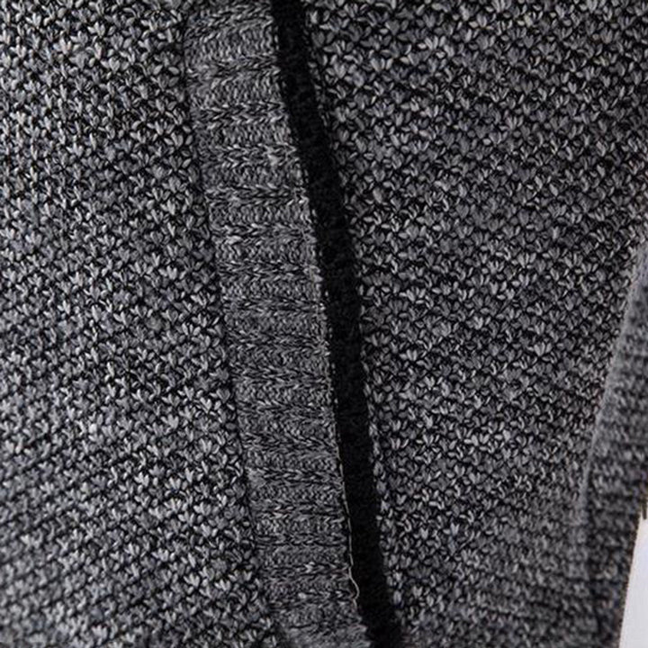 Nuaro - Stylowa kamizelka dla mężczyzn-Czarny-S-Trend Polska
