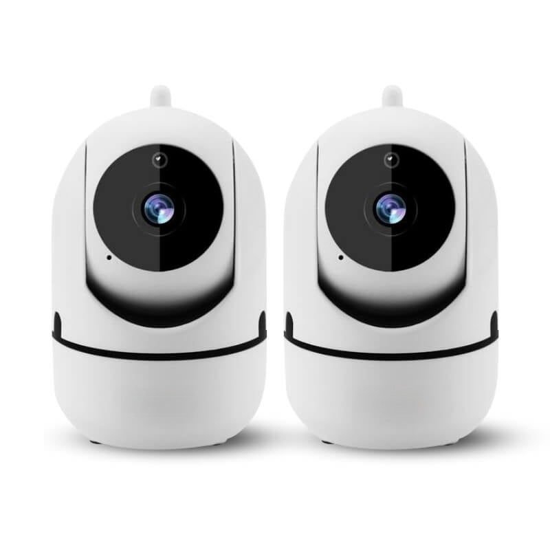 Obrotowa kamera WiFi do wnętrz – HomeView Mini-Biały-2 szt-Trend Polska