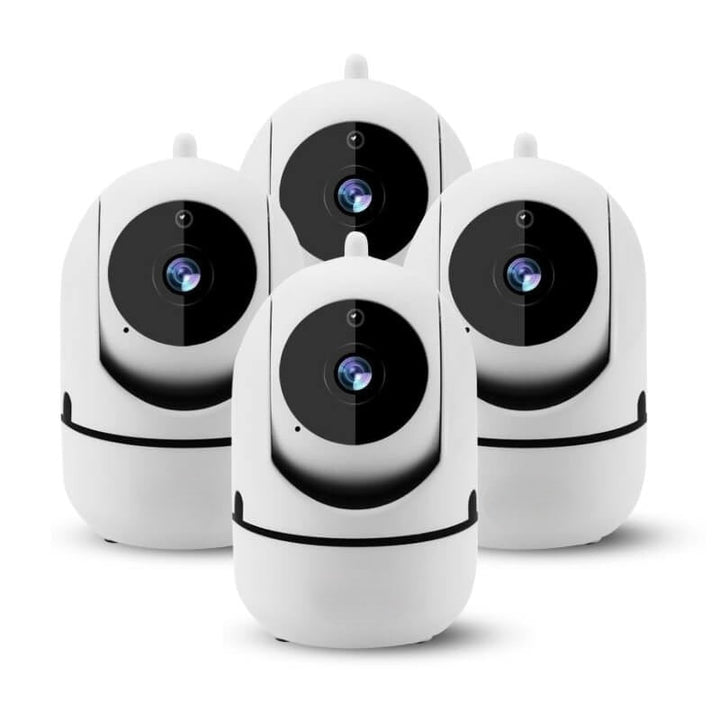 Obrotowa kamera WiFi do wnętrz – HomeView Mini-Biały-4 szt-Trend Polska