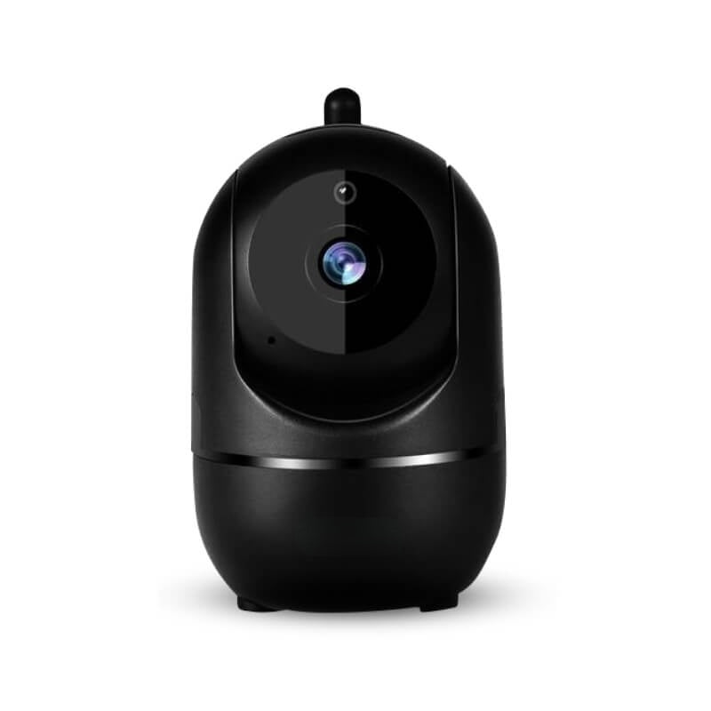 Obrotowa kamera WiFi do wnętrz – HomeView Mini-Czarny-1 szt-Trend Polska