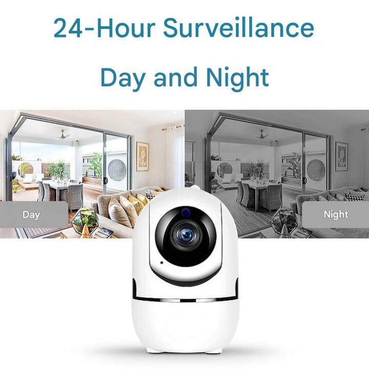 Obrotowa kamera WiFi do wnętrz – HomeView Mini-Biały-1 szt-Trend Polska