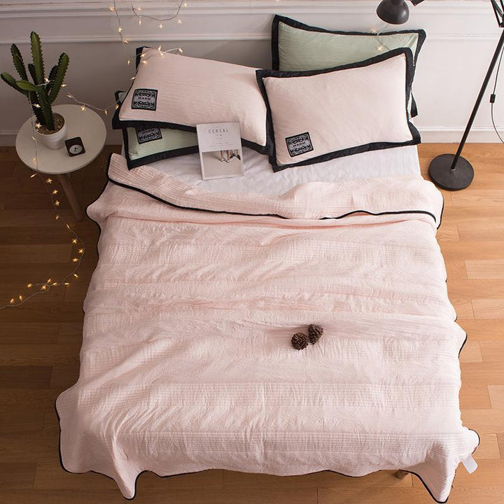 Oddychająca letnia kołdra - CoolBreeze-Różowy-100x150cm-Trend Polska