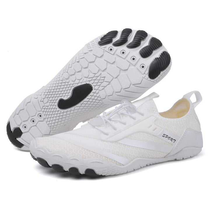 Oddychające i antypoślizgowe dla kobiet i mężczyzn - Buty barefoot FlexStep-Biały-35-Trend Polska