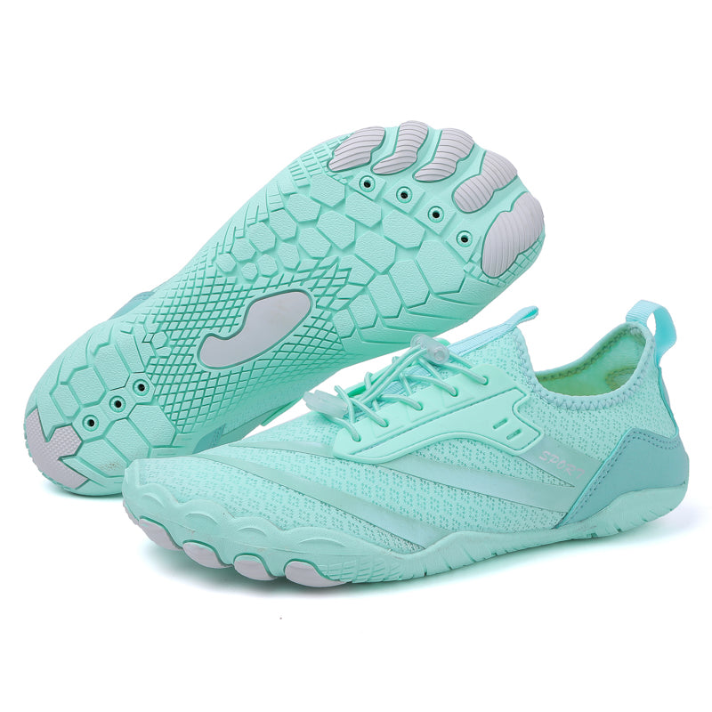 Oddychające i antypoślizgowe dla kobiet i mężczyzn - Buty barefoot FlexStep-Zielony-35-Trend Polska