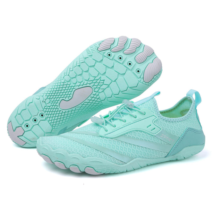 Oddychające i antypoślizgowe dla kobiet i mężczyzn - Buty barefoot FlexStep-Zielony-35-Trend Polska