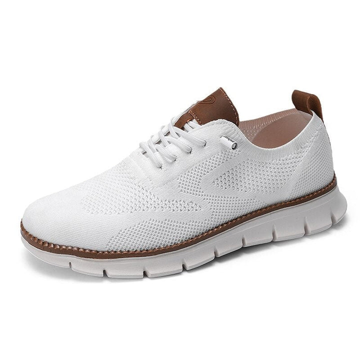 Oddychające letnie buty siatkowe dla mężczyzn – Colin-Biały-40-Trend Polska