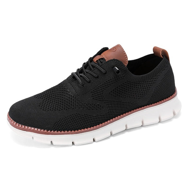 Oddychające letnie buty siatkowe dla mężczyzn – Colin-Czarny-40-Trend Polska