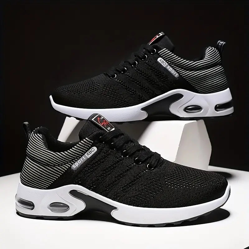Oddychające męskie buty do biegania – Orion-Czarny-39-Trend Polska