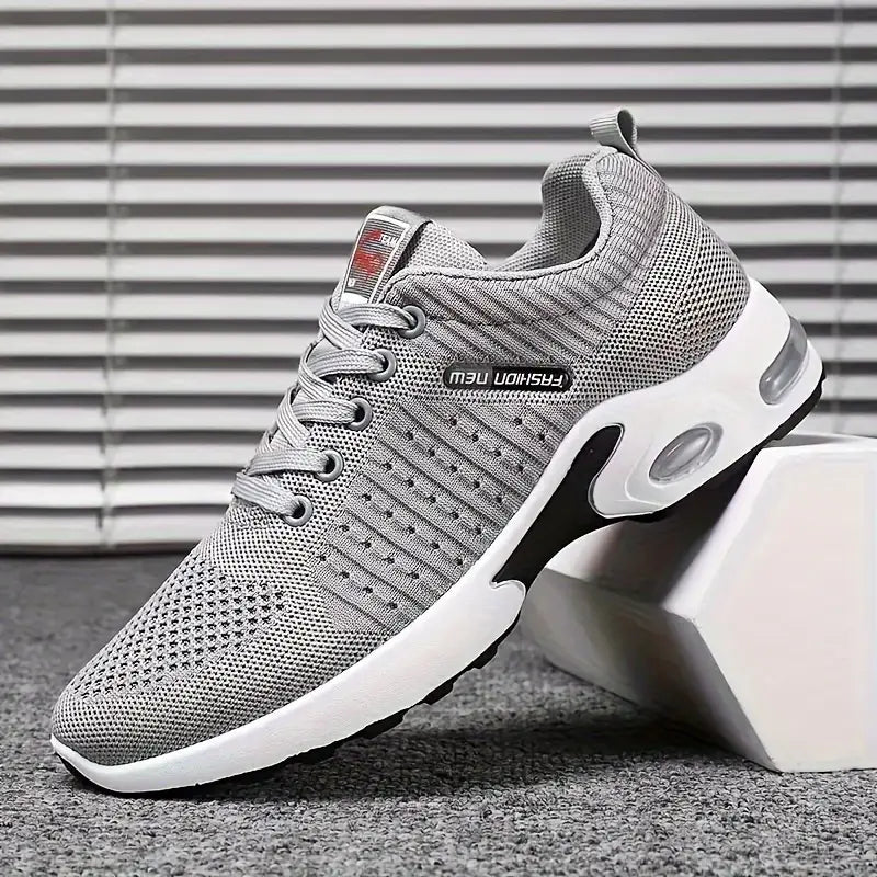 Oddychające męskie buty do biegania – Orion-Jasnoszary-39-Trend Polska