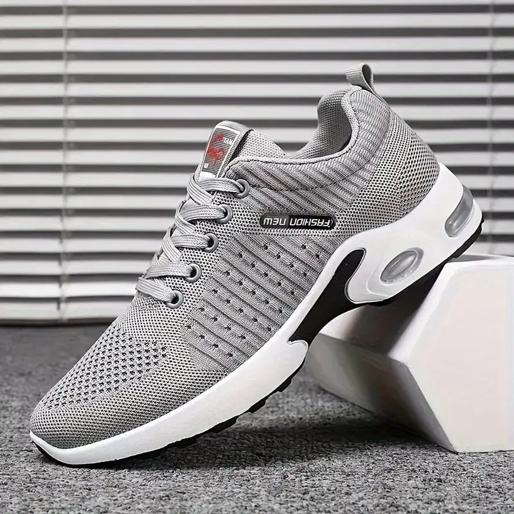 Oddychające męskie buty do biegania – Orion-Jasnoszary-39-Trend Polska