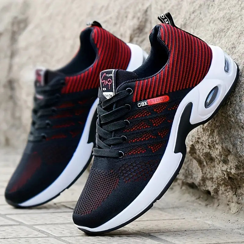 Oddychające męskie buty do biegania – Orion-Rot-39-Trend Polska